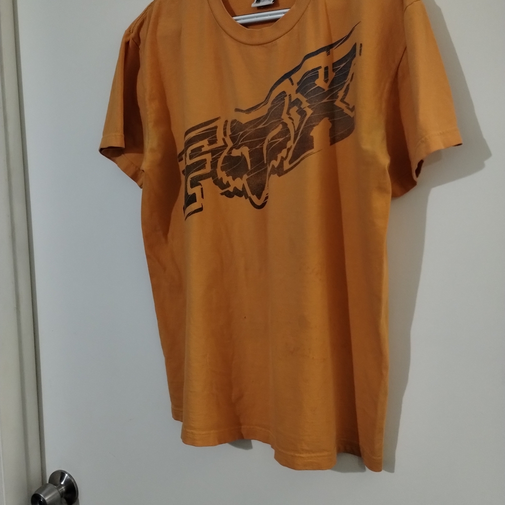 Fox Men's Orange Graphic T-Shirt